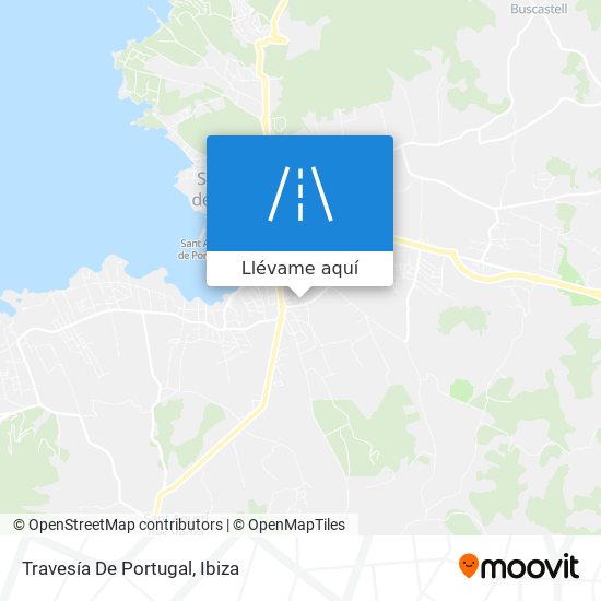 Mapa Travesía De Portugal