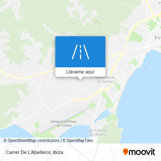 Mapa Carrer De L'Abellerol