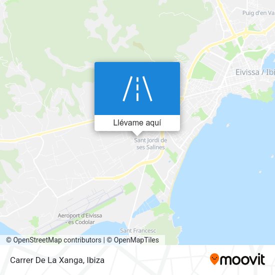 Mapa Carrer De La Xanga
