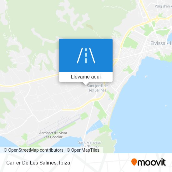 Mapa Carrer De Les Salines