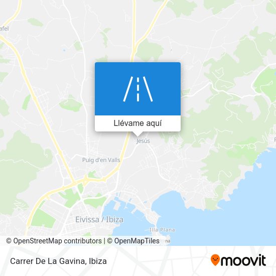 Mapa Carrer De La Gavina