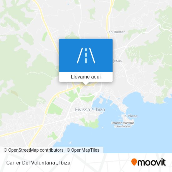 Mapa Carrer Del Voluntariat