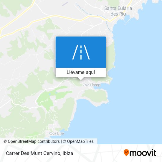 Mapa Carrer Des Munt Cervino