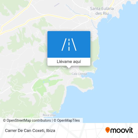 Mapa Carrer De Can Coxeti
