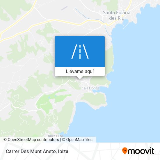 Mapa Carrer Des Munt Aneto