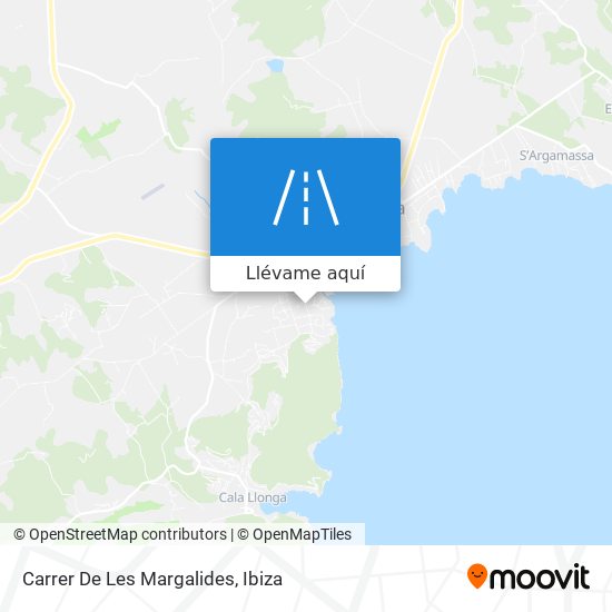 Mapa Carrer De Les Margalides