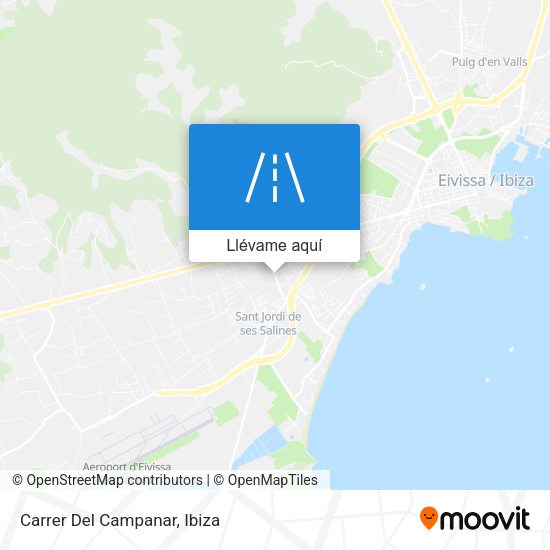 Mapa Carrer Del Campanar