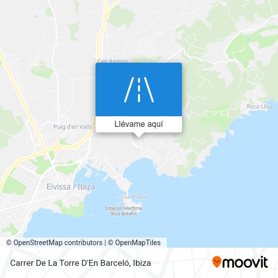 Mapa Carrer De La Torre D'En Barceló