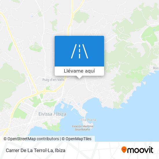 Mapa Carrer De La Terrol·La