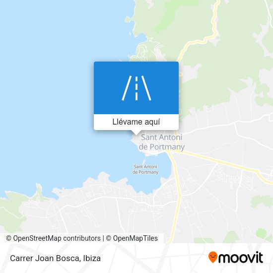 Mapa Carrer Joan Bosca
