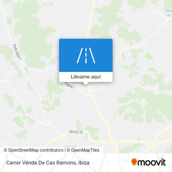 Mapa Carrer Vénda De Cas Ramons