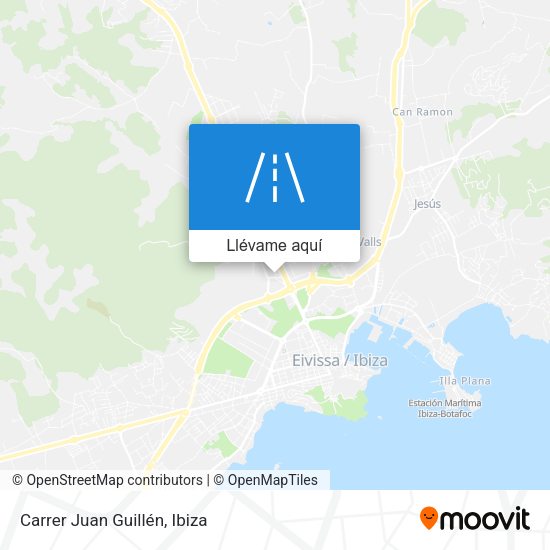Mapa Carrer Juan Guillén