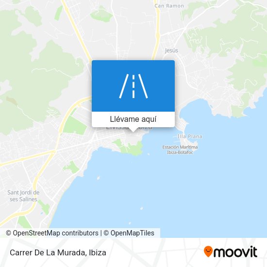 Mapa Carrer De La Murada