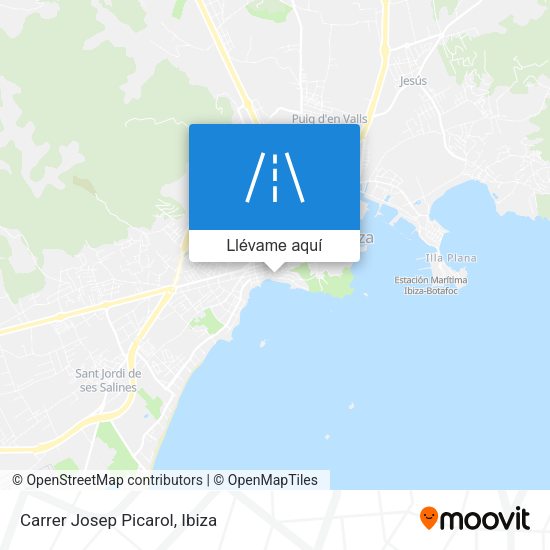 Mapa Carrer Josep Picarol