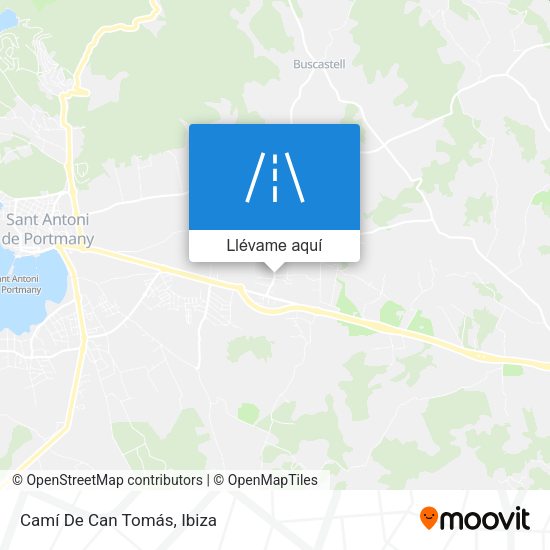 Mapa Camí De Can Tomás