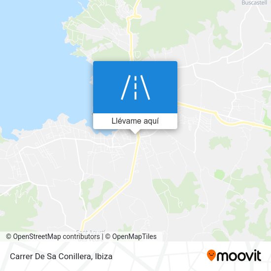 Mapa Carrer De Sa Conillera