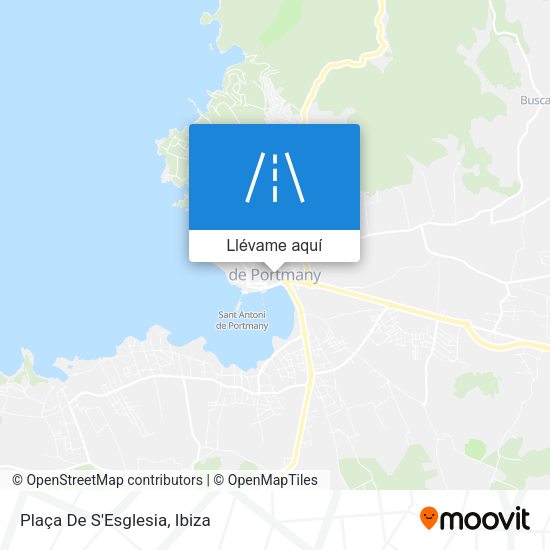 Mapa Plaça De S'Esglesia