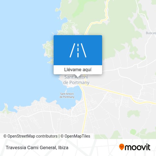 Mapa Travessia Cami General