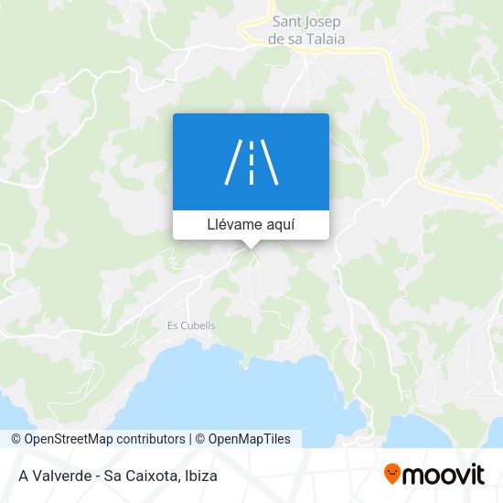 Mapa A Valverde - Sa Caixota