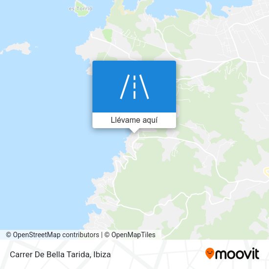 Mapa Carrer De Bella Tarida