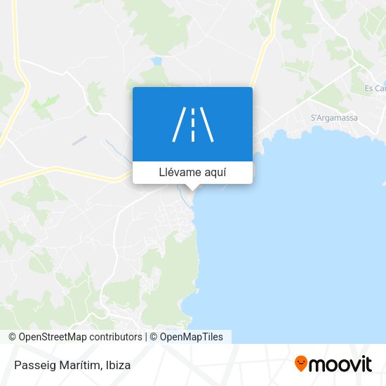 Mapa Passeig Marítim