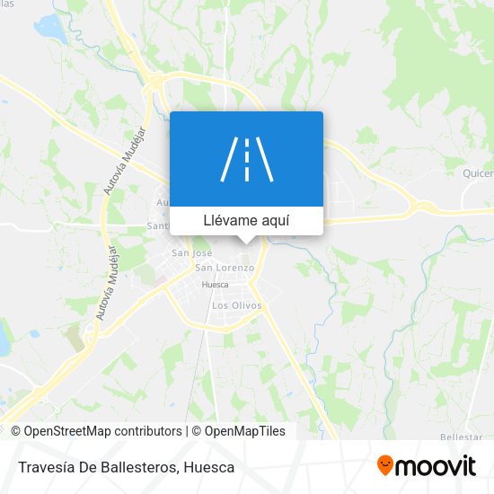 Mapa Travesía De Ballesteros