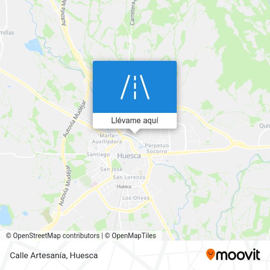 Mapa Calle Artesanía