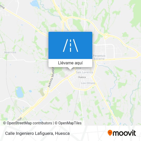 Mapa Calle Ingeniero Lafiguera
