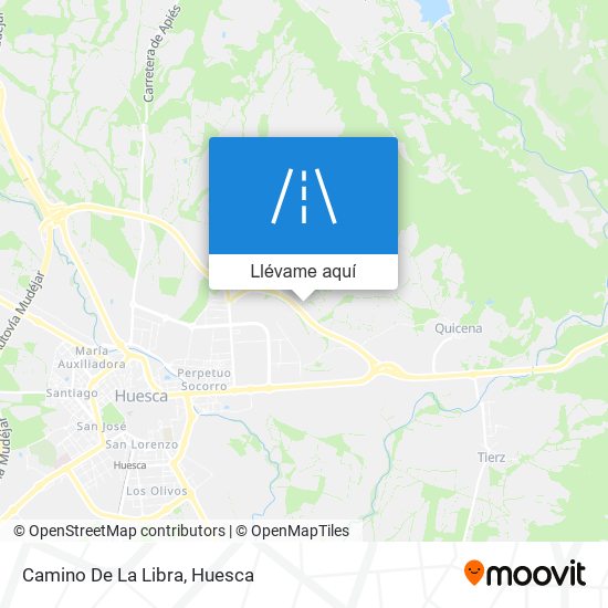 Mapa Camino De La Libra