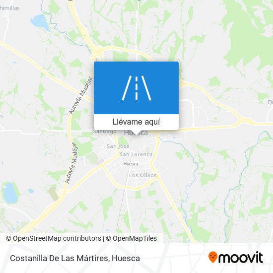 Mapa Costanilla De Las Mártires