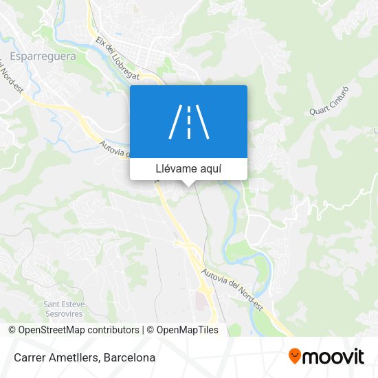 Mapa Carrer Ametllers