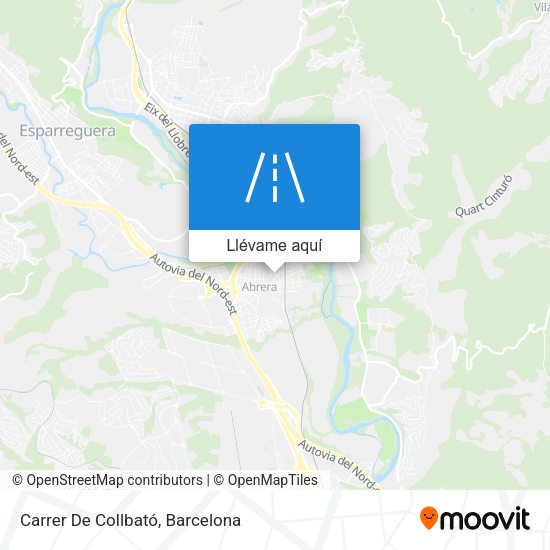 Mapa Carrer De Collbató