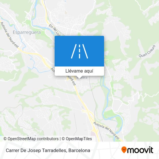 Mapa Carrer De Josep Tarradelles