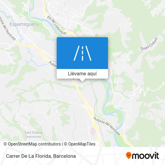 Mapa Carrer De La Florida
