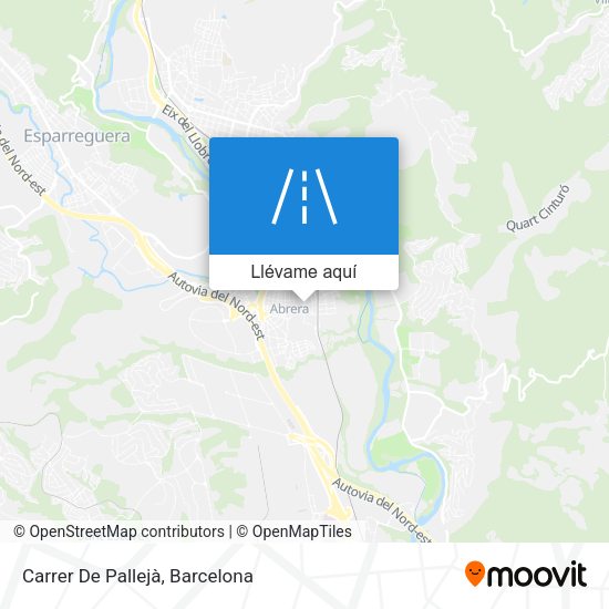 Mapa Carrer De Pallejà