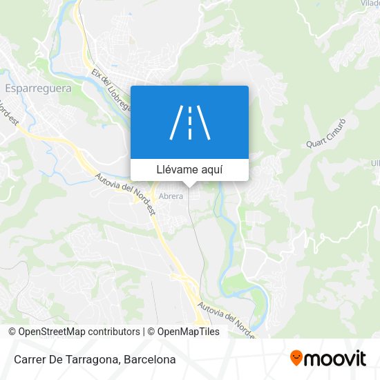 Mapa Carrer De Tarragona