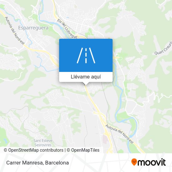 Mapa Carrer Manresa
