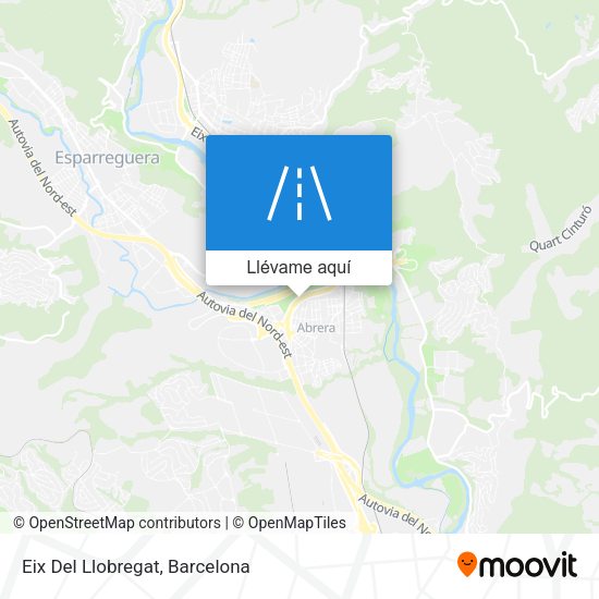 Mapa Eix Del Llobregat