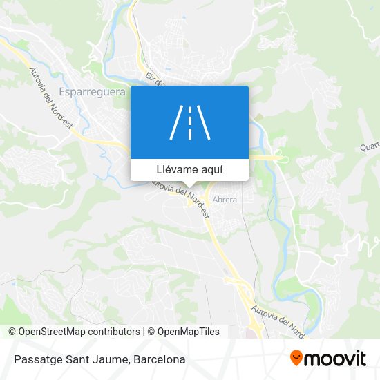 Mapa Passatge Sant Jaume