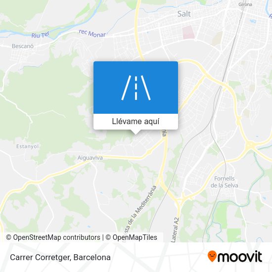 Mapa Carrer Corretger