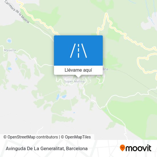 Mapa Avinguda De La Generalitat