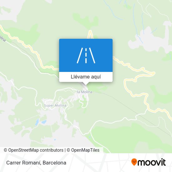 Mapa Carrer Romaní