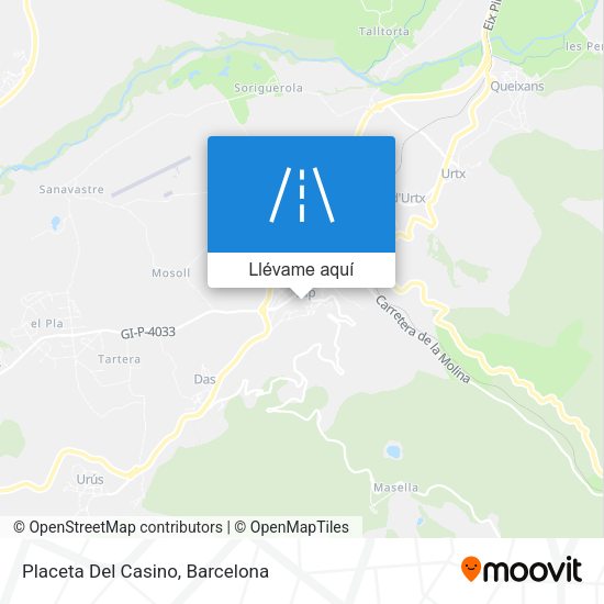 Mapa Placeta Del Casino