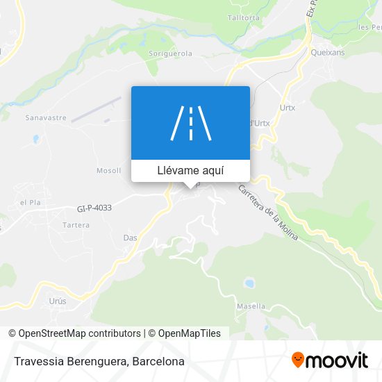 Mapa Travessia Berenguera