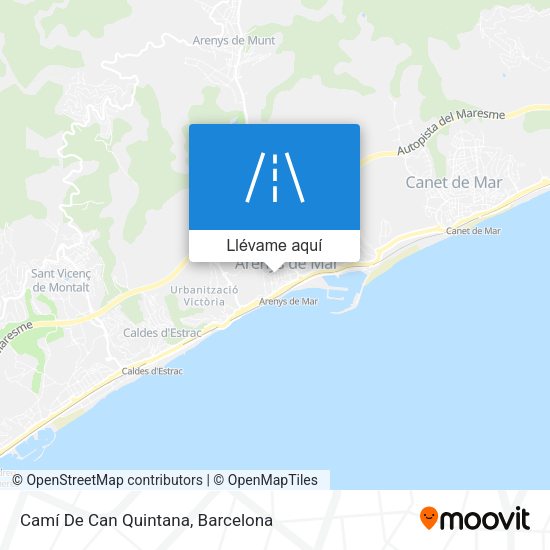 Mapa Camí De Can Quintana