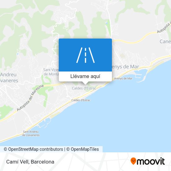 Mapa Camí Vell