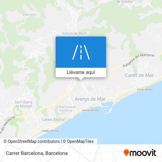 Mapa Carrer Barcelona
