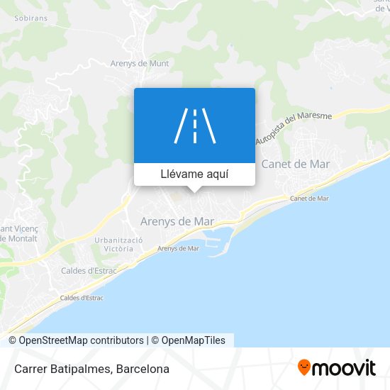 Mapa Carrer Batipalmes