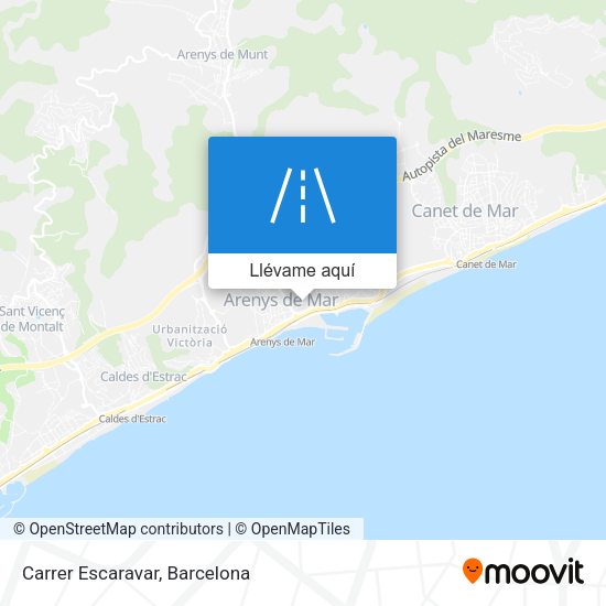 Mapa Carrer Escaravar