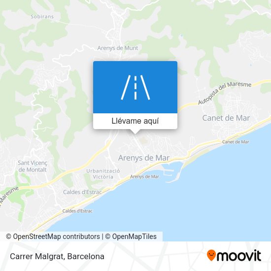 Mapa Carrer Malgrat